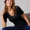 Tee-shirt Coton Et Dentelle - Lot De 2 -Boutique De Lingerie De Mode 700158 C02 zoomx