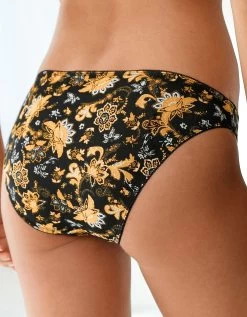 Slip Coton Imprimé "graphique" - Lot De 4 -Boutique De Lingerie De Mode 700203 C01 zoomx vue3