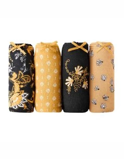 Shorty Coton Imprimé Gamme "graphique" - Lot De 4 -Boutique De Lingerie De Mode 700205 C01 zoom detailRFP