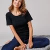 Tee-shirt Manches Courtes - Lot De 2 1 Tee-shirt Manches Courtes - Lot De 2 -Boutique De Lingerie De Mode 700226 C02 zoomx