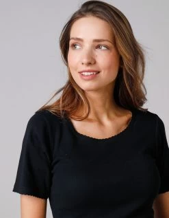 Tee-shirt Manches Courtes - Lot De 2 -Boutique De Lingerie De Mode 700226 C02 zoomx vue5