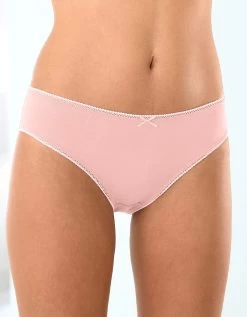 Culotte Forme Midi En Coton Uni + Imprimé – Lot De 4