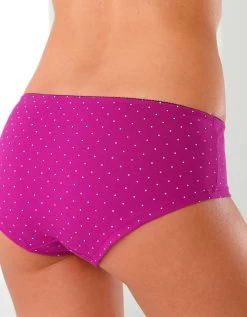 Shorty Imprimé «flocons» En Coton – Lot De 4 Assortis -Boutique De Lingerie De Mode 700312 C01 zoomx vue5