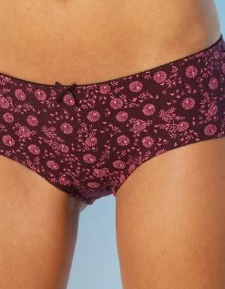 Shorty Imprimé «flocons» En Coton – Lot De 4 Assortis -Boutique De Lingerie De Mode 700312 C01 zoomx vue6