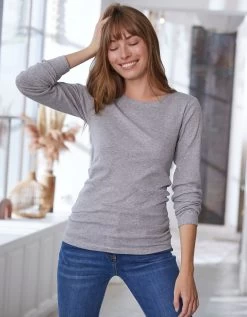 Tee-shirt Manches Longues - Lot De 2 10 Tee-shirt Manches Longues - Lot De 2 -Boutique De Lingerie De Mode 700321 C00 zoomx vue4