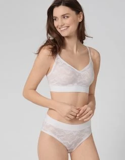 Sloggi Culotte Midi Dentelle Extensible Go Allround - Lot De 2