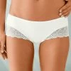 Shorty Uni Coton Stretch Et Dentelle - Lot De 3 -Boutique De Lingerie De Mode 700420 C02 zoomx