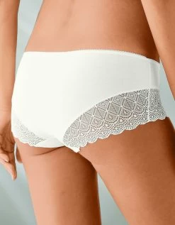 Shorty Uni Coton Stretch Et Dentelle - Lot De 3 11 Shorty Uni Coton Stretch Et Dentelle - Lot De 3 -Boutique De Lingerie De Mode 700420 C02 zoomx vue4