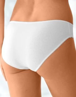 Culotte Forme Midi Coton Stretch - Lot De 4 -Boutique De Lingerie De Mode 700427 02 3