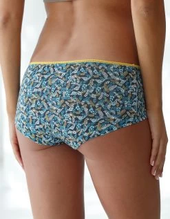 Shorty Imprimé Motifs « Ara» Assortis– Lot De 4 -Boutique De Lingerie De Mode 700464 C01 zoomx vue5