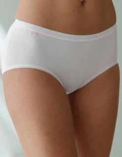 Sloggi Culotte Midi Basic - Lot De 3 10 Sloggi Culotte Midi Basic - Lot De 3 -Boutique De Lingerie De Mode 700472 C07 zoomx vue4