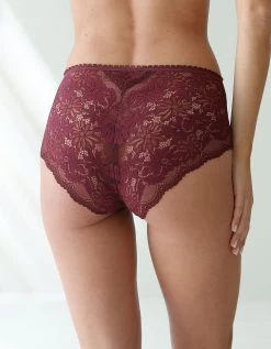 Culotte Forme Maxi Microfibre Et Dentelle Stretch - Lot De 2 13 Culotte Forme Maxi Microfibre Et Dentelle Stretch - Lot De 2 -Boutique De Lingerie De Mode 700485 C01 zoomx vue6