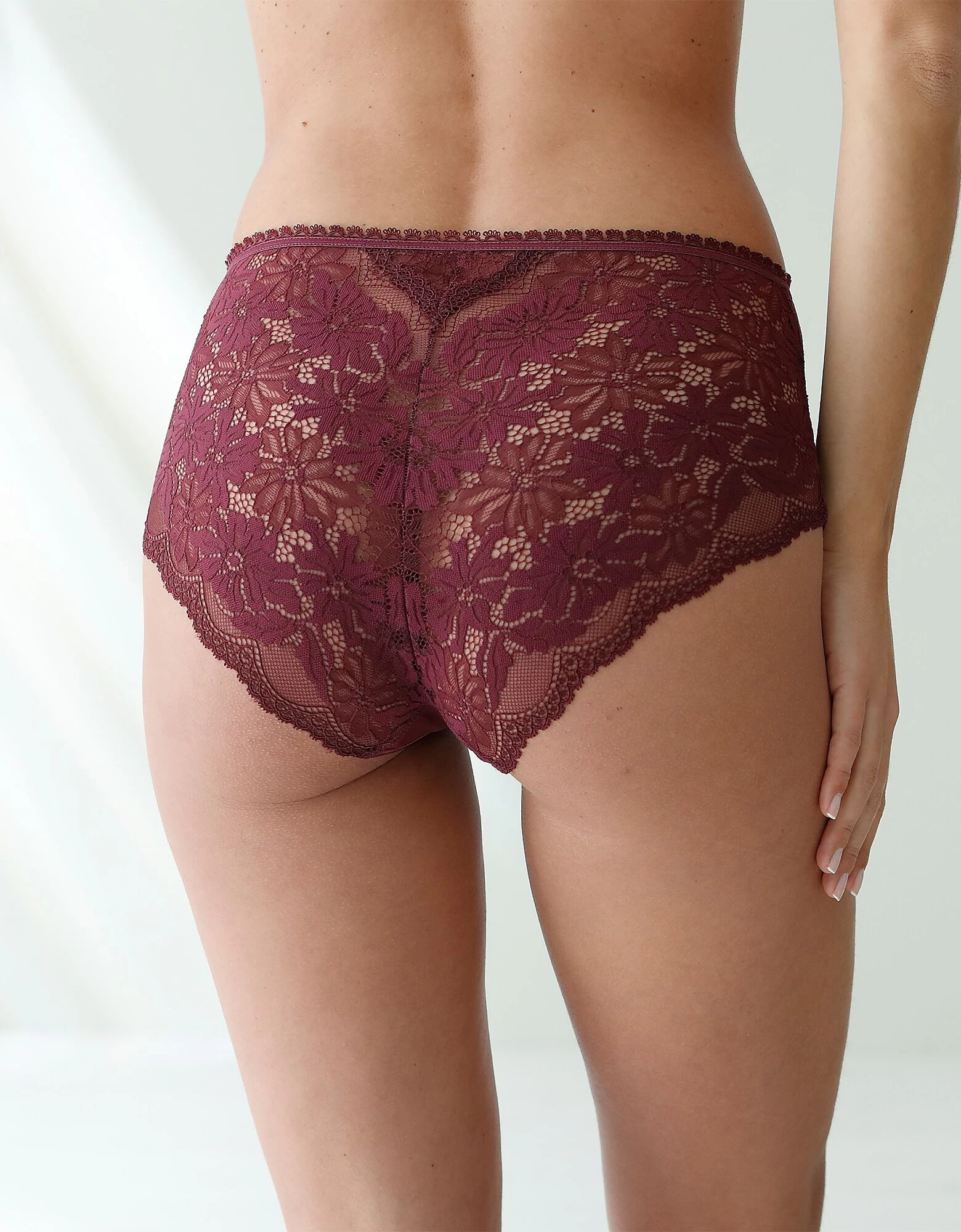 Culotte Forme Maxi Microfibre Et Dentelle Stretch - Lot De 2 8 Culotte Forme Maxi Microfibre Et Dentelle Stretch - Lot De 2 – Image 6