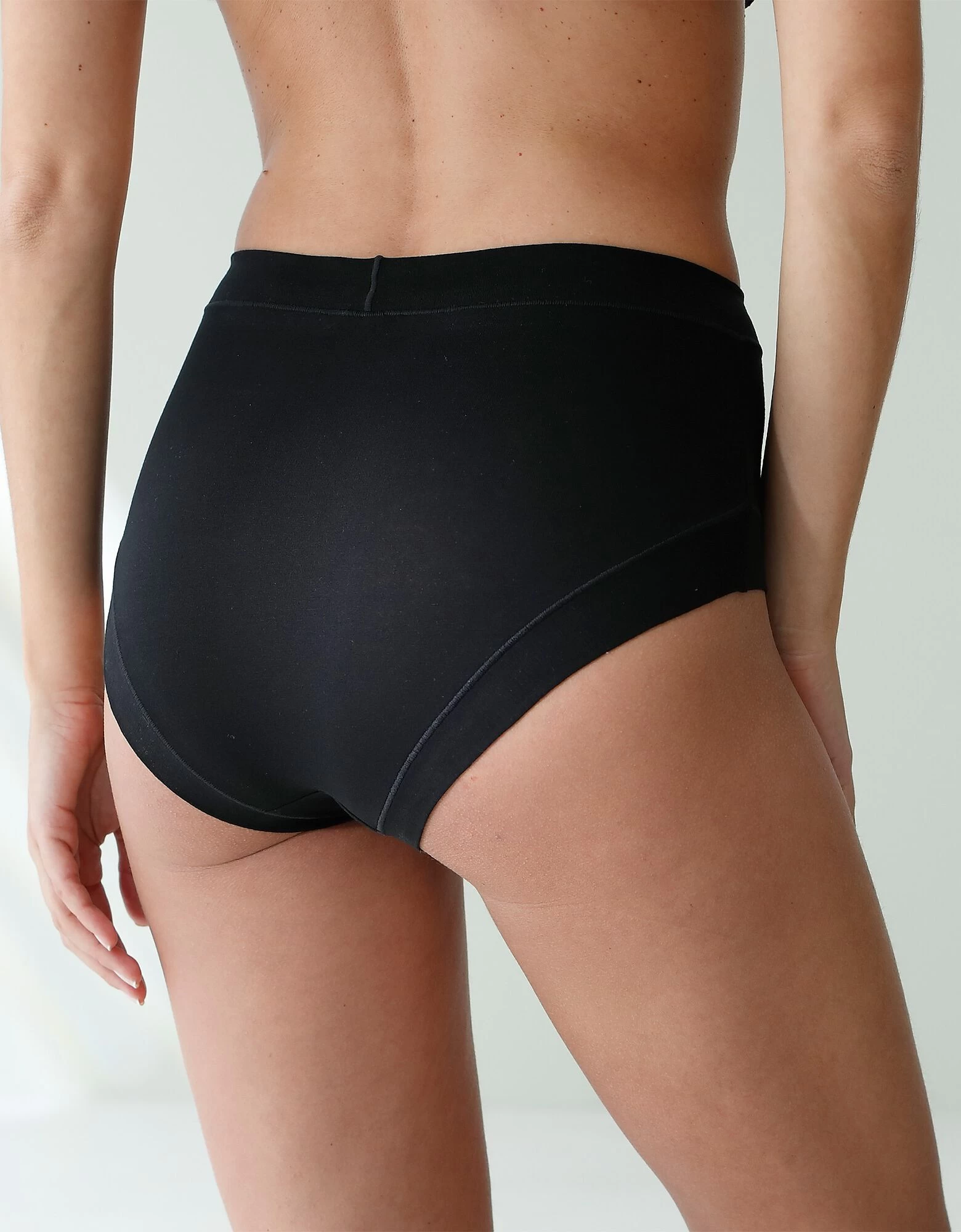 Culotte Coton Stretch Forme Maxi Ceinture Confort "sans élastiques" - Lot De 2 4 Culotte Coton Stretch Forme Maxi Ceinture Confort "sans élastiques" - Lot De 2 – Image 2