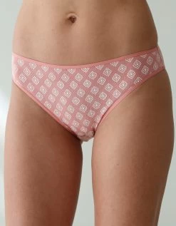 Culotte Forme Taï En Coton Extensible Imprimées "losanges" – Lot De 10 -Boutique De Lingerie De Mode 700498 C01 zoomx vue5