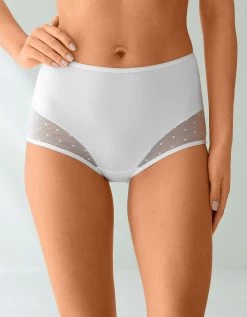 Culotte Microfibre Taille Haute – Lot De 2 -Boutique De Lingerie De Mode 700507 C02 zoomx vue3