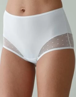 Culotte Microfibre Taille Haute – Lot De 2 -Boutique De Lingerie De Mode 700507 C02 zoomx vue4