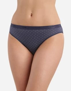 DIM Slip En Coton Stretch Imprimé Les Pockets - Lot De 3 -Boutique De Lingerie De Mode 700537 C01 zoomx vue3