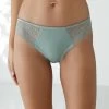 Culotte Forme Tanga Microfibre Et Dentelle Stretch - Lot De 2 -Boutique De Lingerie De Mode 700546 C01 zoomx
