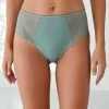 Culotte Forme "tanga" Taille Haute - Lot De 2 -Boutique De Lingerie De Mode 700548 C01 zoomx
