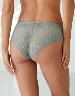 Culotte Forme "tanga" Taille Haute - Lot De 2 -Boutique De Lingerie De Mode 700548 C01 zoomx vue2