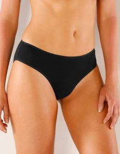 Culotte Forme Midi En Coton Extensible Uni - Lot De 10