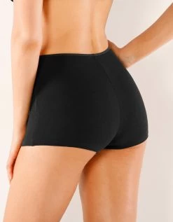 Boxer En Coton Extensible Uni – Lot De 10 -Boutique De Lingerie De Mode 700568 C01 zoomx vue4