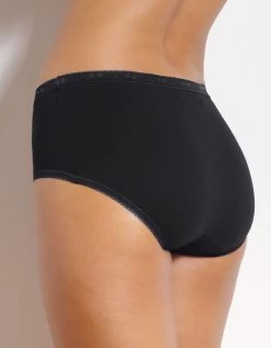 Sloggi Culotte Midi Basic+, Lot De 3 Achetées + GRATUITE (1) -Boutique De Lingerie De Mode 700822 C00 zoomx vue3