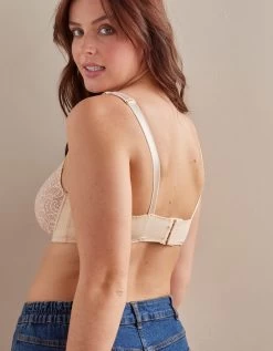 Soutien-gorge Forme Foulard Dentelle écailles - Avec Armatures -Boutique De Lingerie De Mode 701034 C01 zoomx vue3