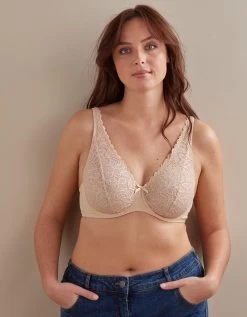 Soutien-gorge Forme Foulard Dentelle écailles - Avec Armatures -Boutique De Lingerie De Mode 701034 C01 zoomx vue6