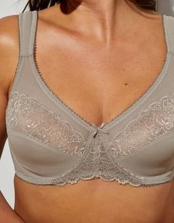 Soutien-gorge Minimiseur Dentelle Tulle - Avec Armatures -Boutique De Lingerie De Mode 701139 C01 zoomx vue4