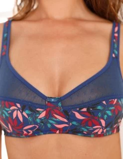 Soutien-gorge Coton Imprimé Feuillage Sutton - Sans Armatures 12 Soutien-gorge Coton Imprimé Feuillage Sutton - Sans Armatures -Boutique De Lingerie De Mode 701212 C00 zoomx vue4