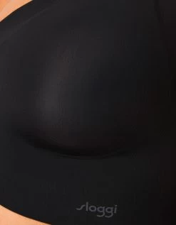 Sloggi Brassière Zero Feel Noir - Sans Armatures -Boutique De Lingerie De Mode 701420 C01 zoomx vue3