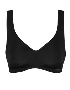 Sloggi Brassière Zero Feel Noir - Sans Armatures -Boutique De Lingerie De Mode 701420 C01 zoomx vue4