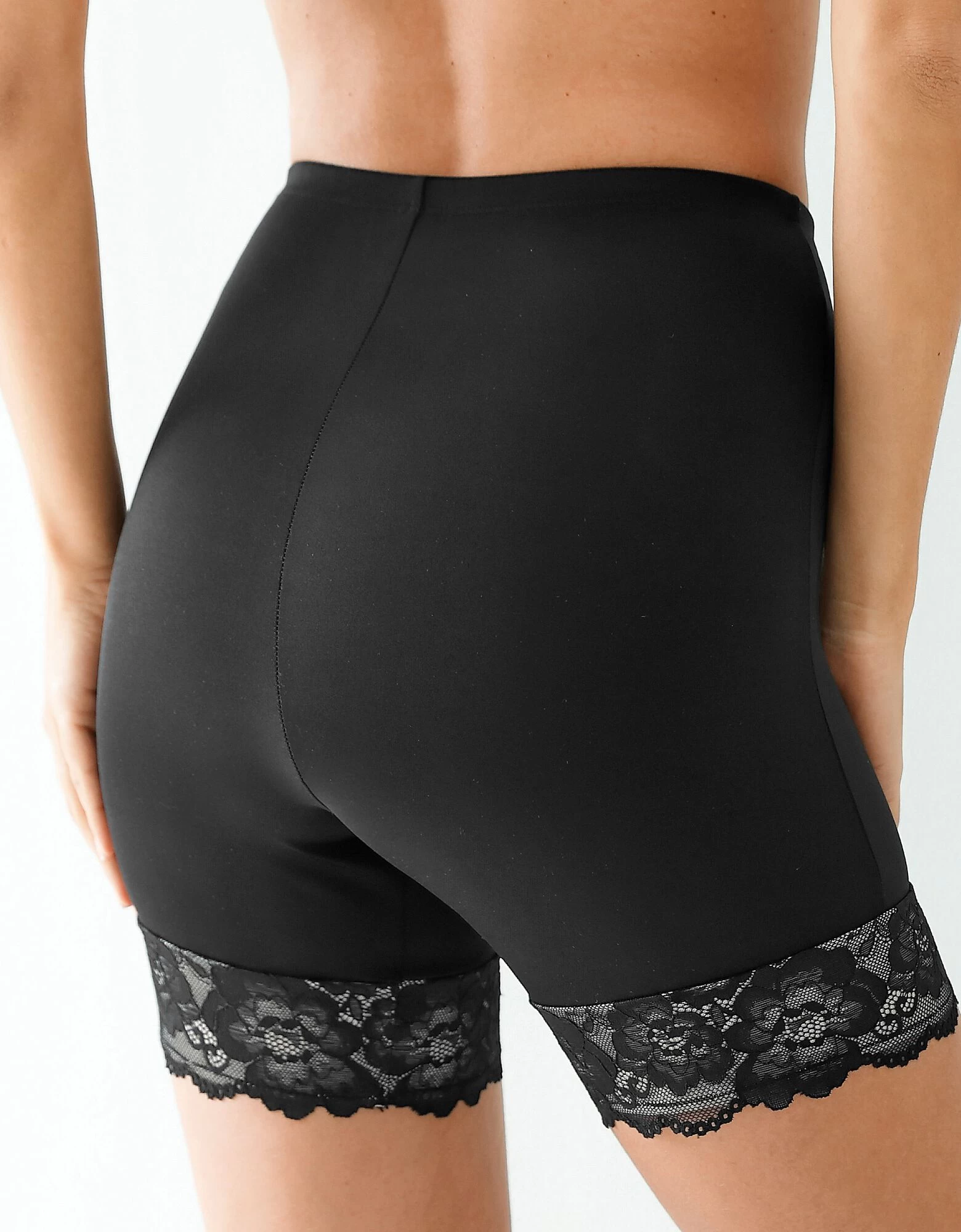 Panty Microfibre Et Dentelle - Sculptant 4 Panty Microfibre Et Dentelle - Sculptant – Image 2