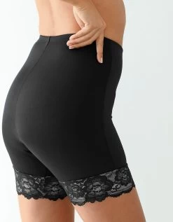 Panty Microfibre Et Dentelle - Sculptant 9 Panty Microfibre Et Dentelle - Sculptant -Boutique De Lingerie De Mode 701602 C01 zoomx vue4