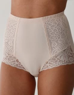 Gaine Affinante Plastron Dentelle - Maintien -Boutique De Lingerie De Mode 701606 C02 zoomx vue3