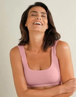 Brassière Confort Coton Stretch Doublé Sans Armatures - Lot De 2 -Boutique De Lingerie De Mode 701699 C00 zoomx vue3