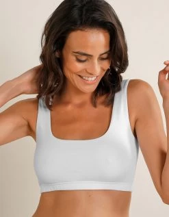 Brassière Confort Coton Stretch Doublé Sans Armatures - Lot De 2