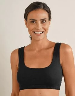 Brassière Confort Coton Stretch Doublé Sans Armatures - Lot De 2 -Boutique De Lingerie De Mode 701699 C01 zoomx vue5