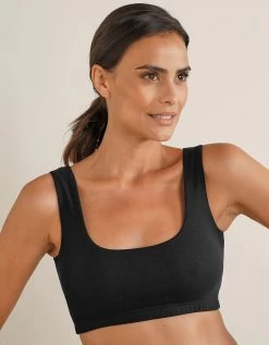 Brassière Confort Coton Stretch Doublé Sans Armatures - Lot De 2 -Boutique De Lingerie De Mode 701699 C01 zoomx vue6