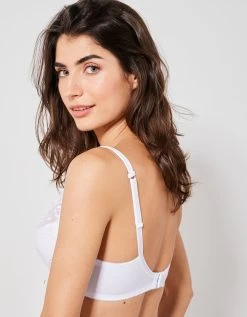 Soutien-gorge Tulle Tattoo Tulle Brodé Avec Armatures - Lot De 2 -Boutique De Lingerie De Mode 701712 C01 zoomx vue5