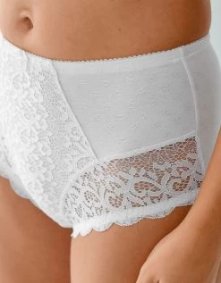 Culotte Forme Boxer Dentelle Gainante - Lot De 2 -Boutique De Lingerie De Mode 701719 C01 zoomx vue3