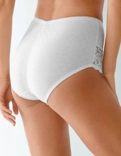 Culotte Forme Boxer Dentelle Gainante - Lot De 2 -Boutique De Lingerie De Mode 701719 C01 zoomx vue5