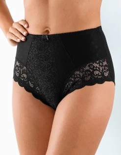Culotte Forme Boxer Dentelle Gainante - Lot De 2