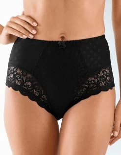 Culotte Forme Boxer Dentelle Gainante - Lot De 2 12 Culotte Forme Boxer Dentelle Gainante - Lot De 2 -Boutique De Lingerie De Mode 701719 C02 zoomx vue4