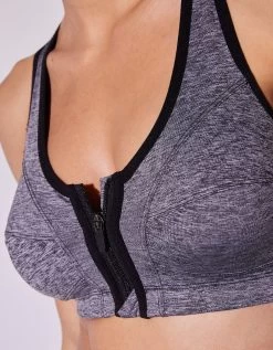 Soutien-gorge Microfibre Spécial Sport Zippé - Sans Armatures -Boutique De Lingerie De Mode 701726 C01 zoomx vue4