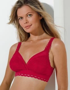 Playtex Soutien-gorge Coeur Croisé Féminin Dentelle Recyclée - Sans Armatures 9 Playtex Soutien-gorge Coeur Croisé Féminin Dentelle Recyclée - Sans Armatures -Boutique De Lingerie De Mode 701777 C12 zoomx vue3