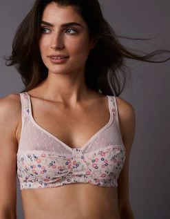 Soutien-gorge Coton Imprimé Fleurs Casma - Sans Armatures