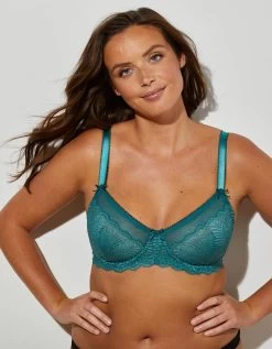 Soutien-gorge Minimiseur Tulle Et Dentelle - Avec Armatures -Boutique De Lingerie De Mode 701865 C00 zoomx vue4